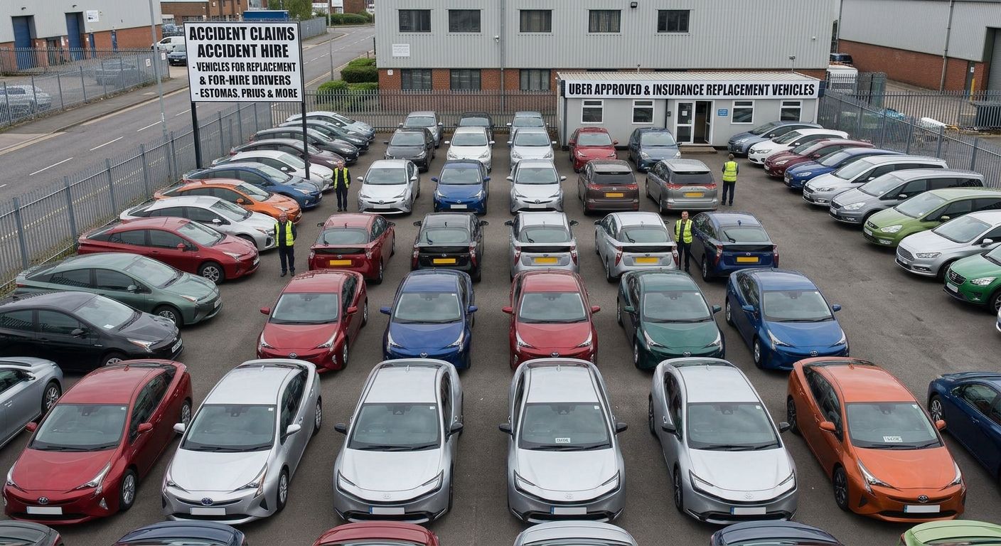 RTC Claims & Hire fleet yard